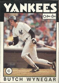1986 O-Pee-Chee Baseball Cards 235     Butch Wynegar
